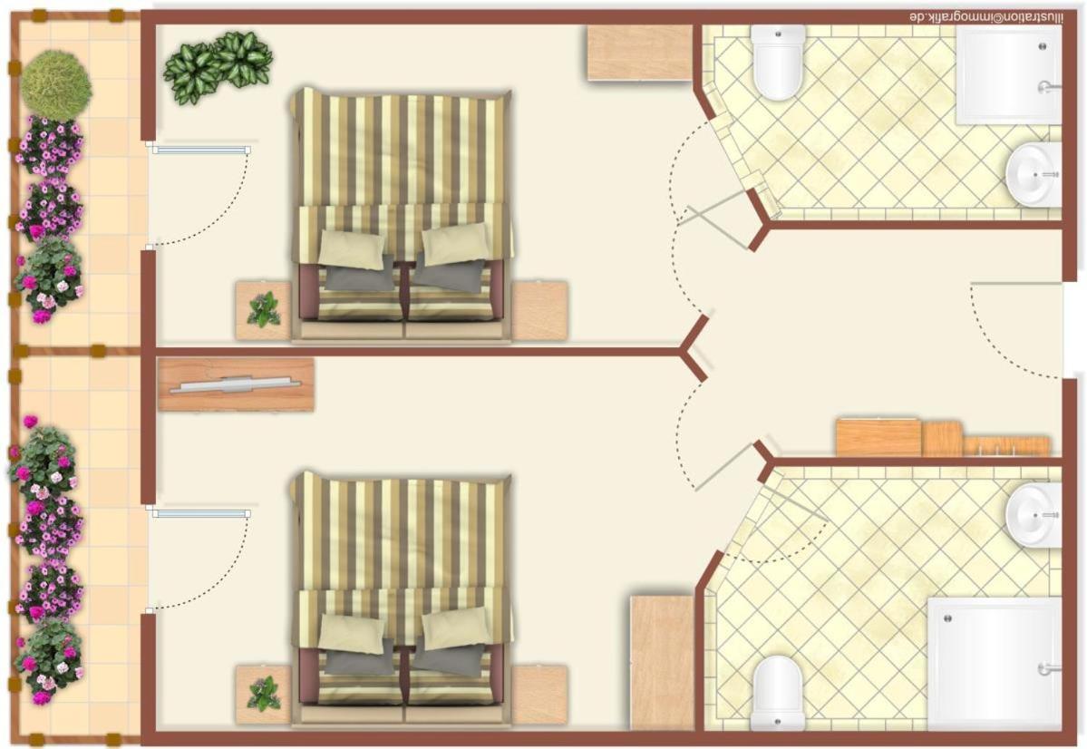 Apartment Doppelzimmer Rondell, Direkt Am Alten Strom *